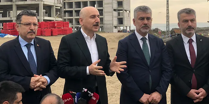 AK Parti heyetinden Trabzon Şehir Hastanesi inşaatında inceleme! Tamamlanacağı tarih açıklandı