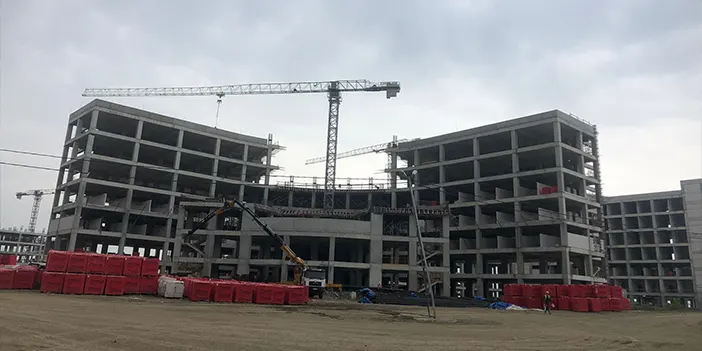 AK Parti heyetinden Trabzon Şehir Hastanesi inşaatında inceleme! Tamamlanacağı tarih açıklandı