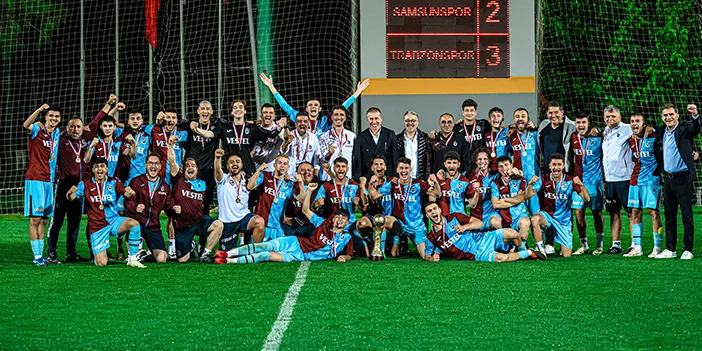 Trabzonspor'dan şampiyon U19'a tebrik