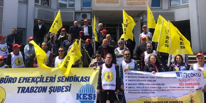 Trabzon BES’ten kamuda tasarruf paketine tepki! "Kamu hizmetinden tasarruf edilemez"