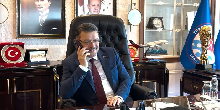 Başkan Genç'ten Mete Gazoz'a telefon tebriği!