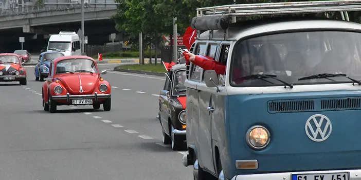 Trabzon'da "19 Mayıs" kapsamında vosvos turu düzenlendi
