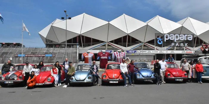 Trabzon'da "19 Mayıs" kapsamında vosvos turu düzenlendi