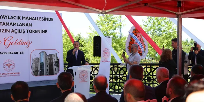 Akçaabat Yaylacık Aile Sağlığı Kompleksi açıldı