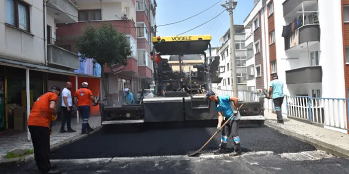 Trabzon'da  yol ve asfalt çalışmaları sürüyor! Yeşiltepe'den Başkan Genç'e teşekkür 