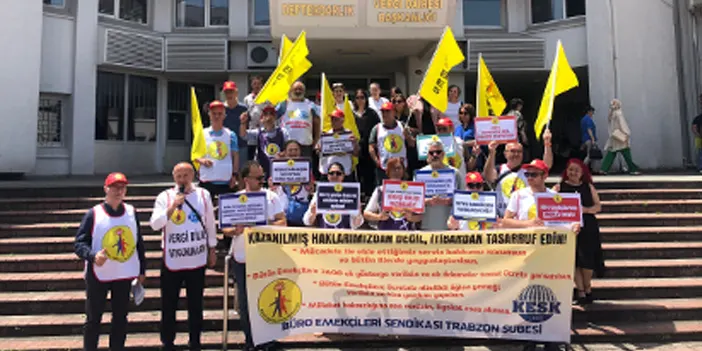 Trabzon Büro Emekçileri Sendikası'ndan tepki! "Ekonomik krizin mağdurlarıyız"