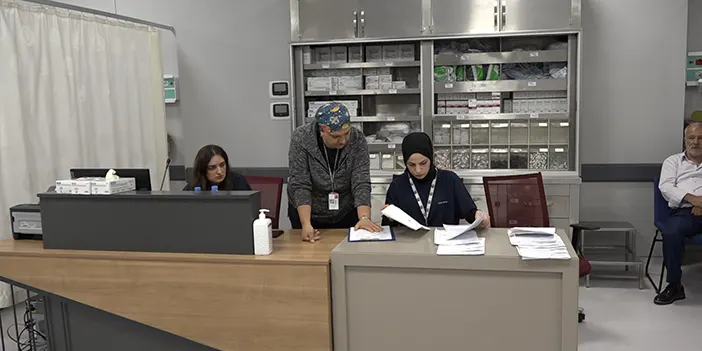 Rize'de herkes bayram tatilinde onlar görevinin başında