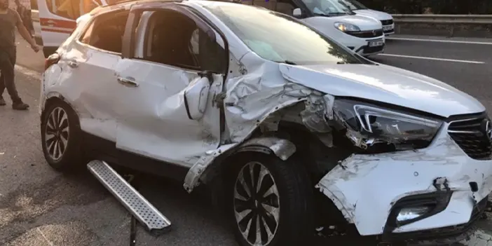 Düzce'de tırın kasasından düşen tüp kazaya neden oldu! 1 ölü 3 yaralı 