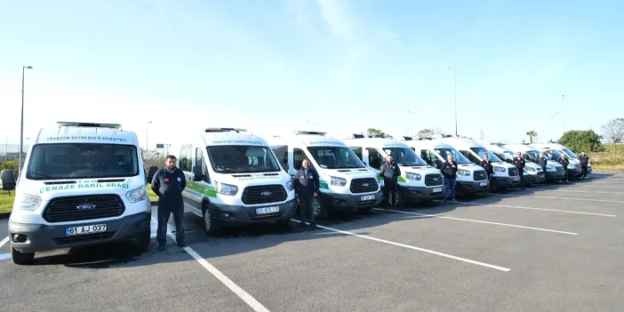 Trabzon'da Büyükşehir acı günde vatandaşın yanında! 