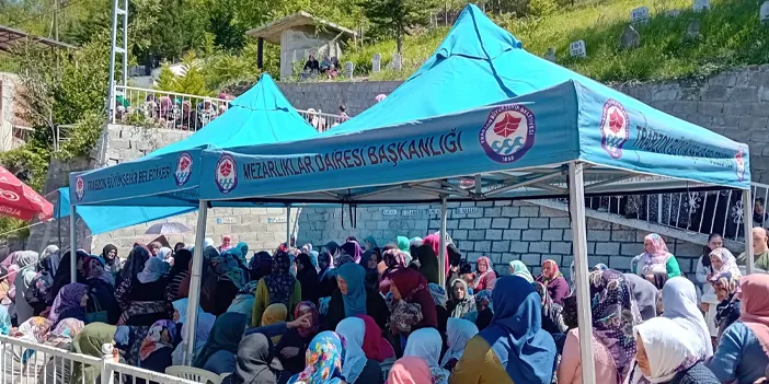 Trabzon'da Büyükşehir acı günde vatandaşın yanında! 