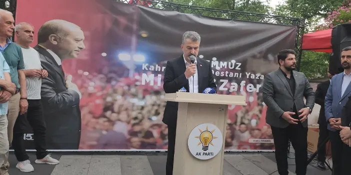 AK Parti Trabzon İl Başkanı Sezgin Mumcu: "Mazimiz imkansızlıkla yazılan kahramanlık hikayeleriyle dolu"