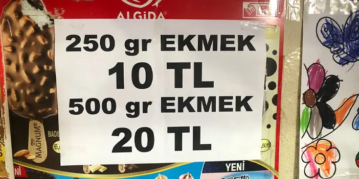 Trabzon'da ekmeğe zam! Gramajı düştü