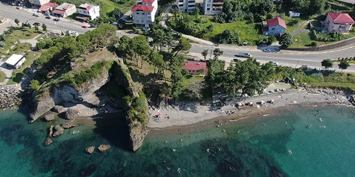 Trabzon'daki bu doğal koylar güzelliğiyle hayran bırakıyor! 