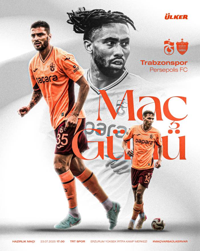 Trabzonspor - Persepolis hazırlık maçı canlı hangi kanalda, saat kaçta?
