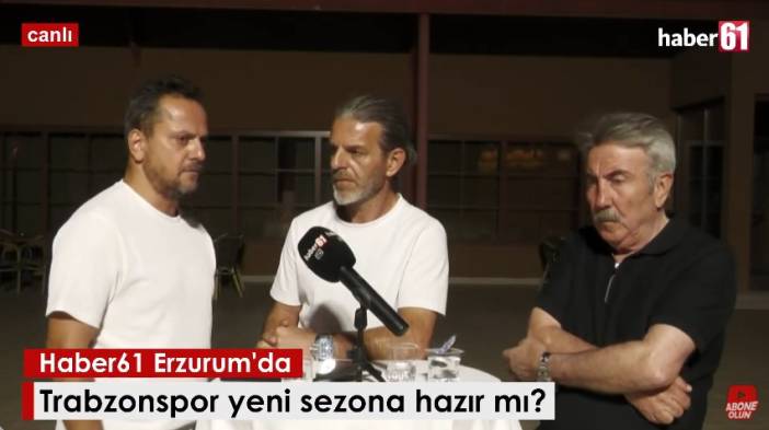 Trabzonspor lige hazır mı? Canlı yayında flaş sözler "Ciddi sıkıntılar var"