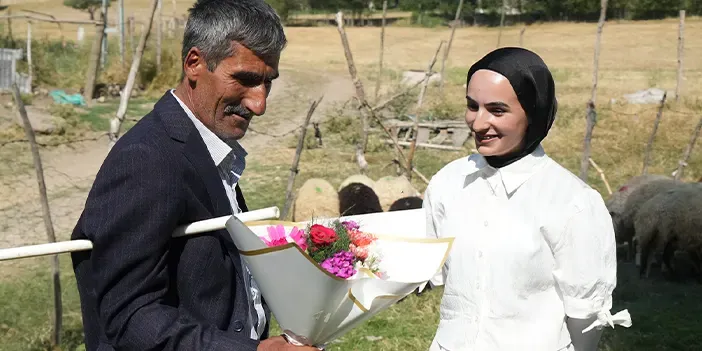 Çimen Gülen kimdir? Babası çiçeklerle karşıladı, gözyaşlarını tutamadı işte detaylar