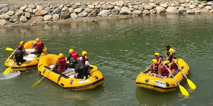 rafting