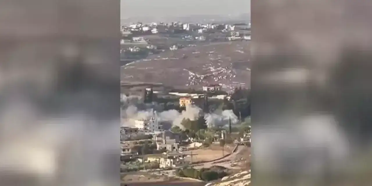 israil-lubnani-vuruyor