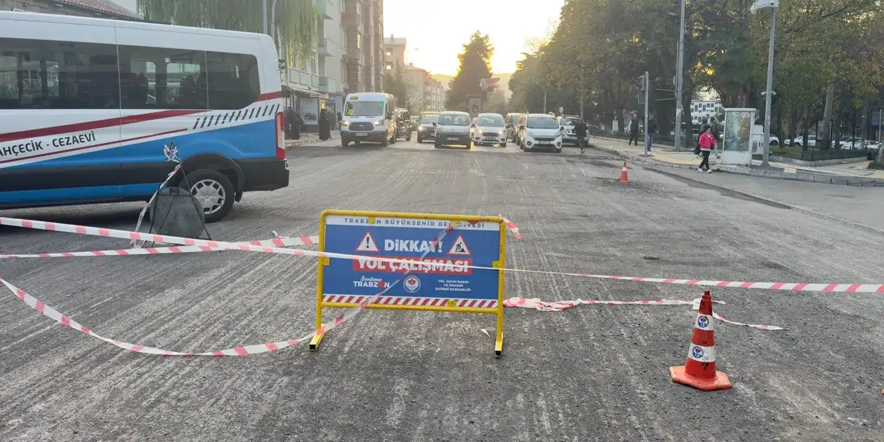 trabzonda-yol-calismasii