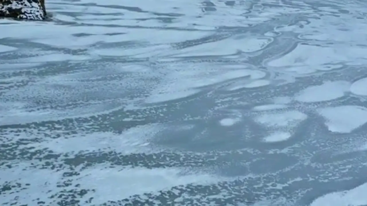 turkiyenin-en-hizli-akan-coruh-nehri-buz-tuttu