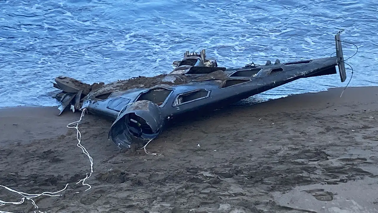 orduda-kiyida-bulunan-insansiz-hava-araci-parcasi-inceleme-yapilmak-uzere-polise-teslim-edildi