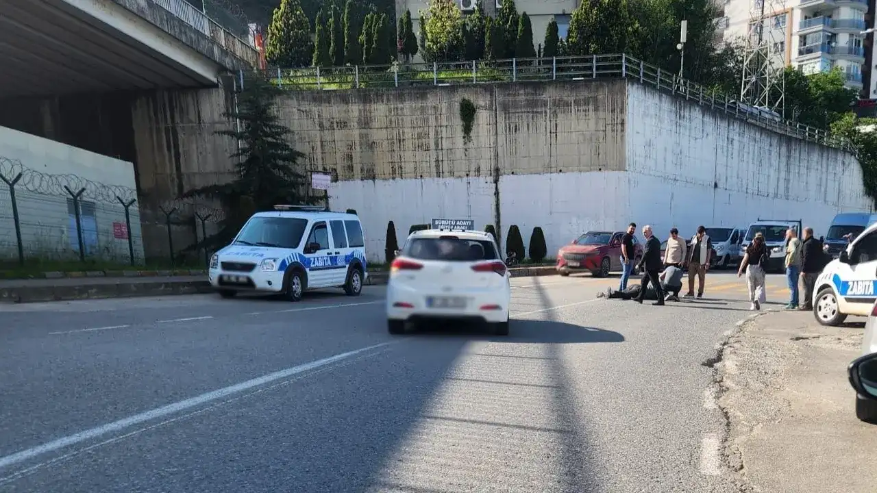araklida-trafik-kazasi-zabita-araci-ile-motokurye-carpisti