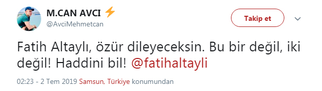 Fatih Altaylı’nın Cemil Usta sözleri sosyal medyada büyük tepki çekti