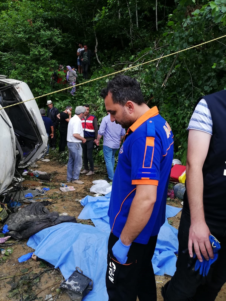 Giresun'da feci kaza: 5 Ölü, 6 Yaralı