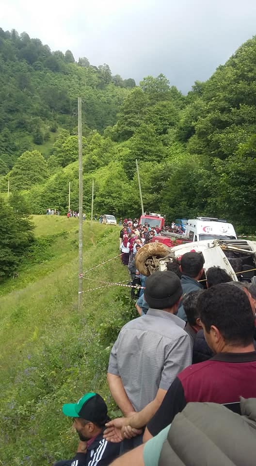 Giresun'da feci kaza: 6 Ölü, 5 Yaralı