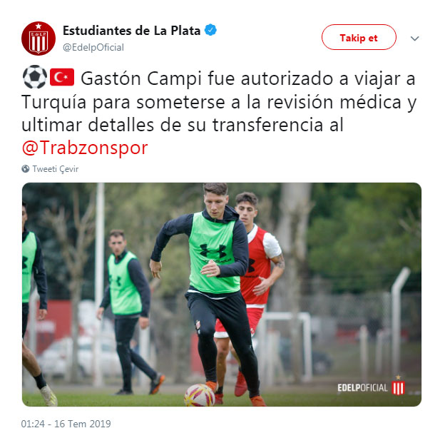 Campi transferinde flaş gelişme! Estudiantes resmen açıkladı!