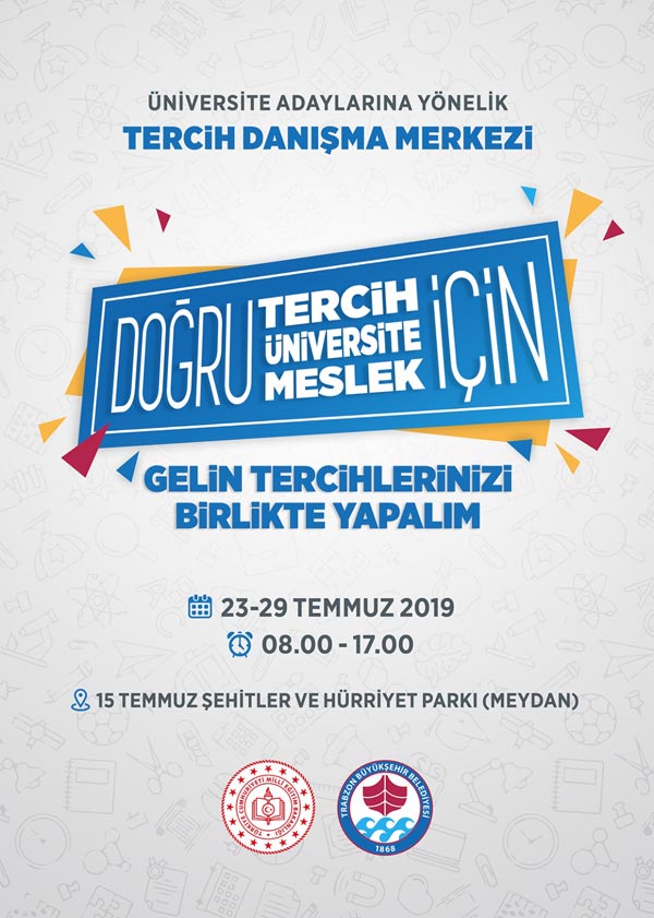 Trabzon'da üniversite adaylarına büyük kolaylık