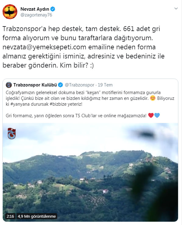 Trabzonspor camiasında forma rekabeti!