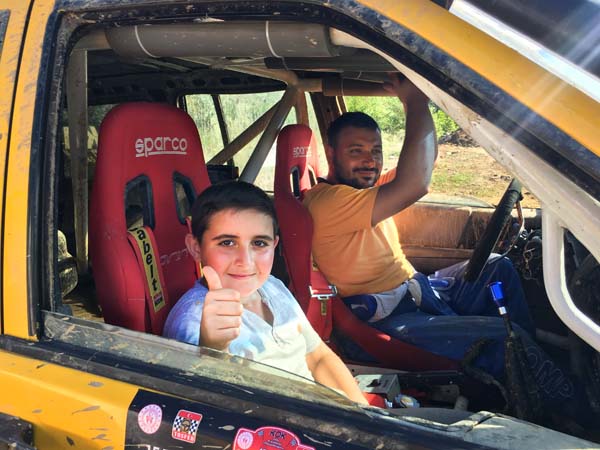 Rize'de kimsesiz çocukların Ofroad heyecanı