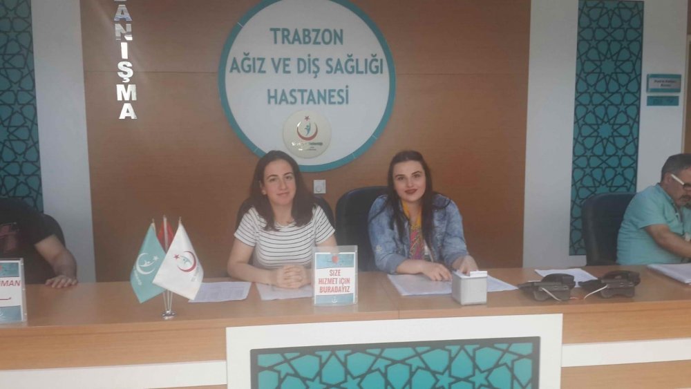 Trabzon üniversite öğrencileri iş başı yaptı