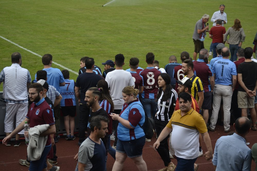 Taraftarların ilgisi Trabzonspor mutlu etti
