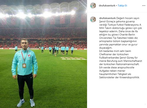 Şenol Güneş Milli takım için Trabzonlu doktoru seçti