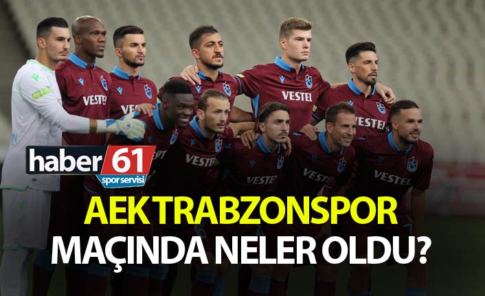 Trabzonspor Tura çok yakın - Ekuban'ın gecesi