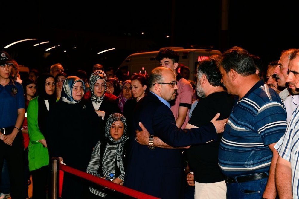 Trabzonlu Şehit Akın Çelebi memleketine geldi