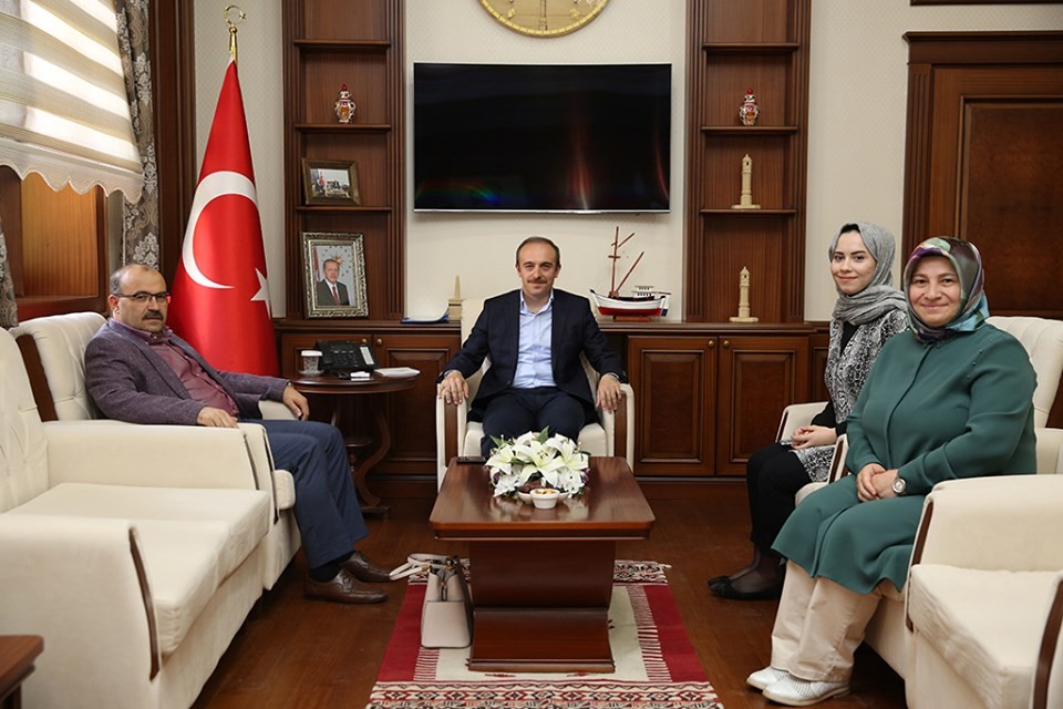 Trabzon Valisi Ustaoğlu’ndan Vali Cüneyt Epcim’e ziyaret 