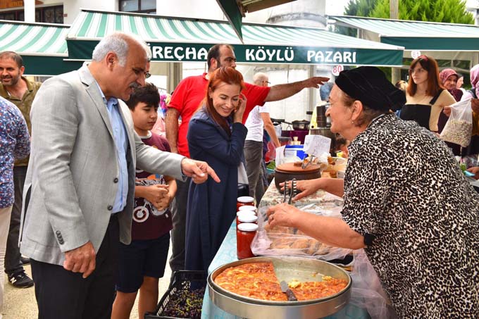 Başkan Zorluoğlu Kiraçhane köylü pazarını gezdi