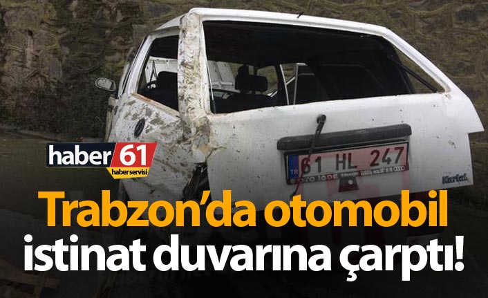Trabzon'daki kazadan acı haber
