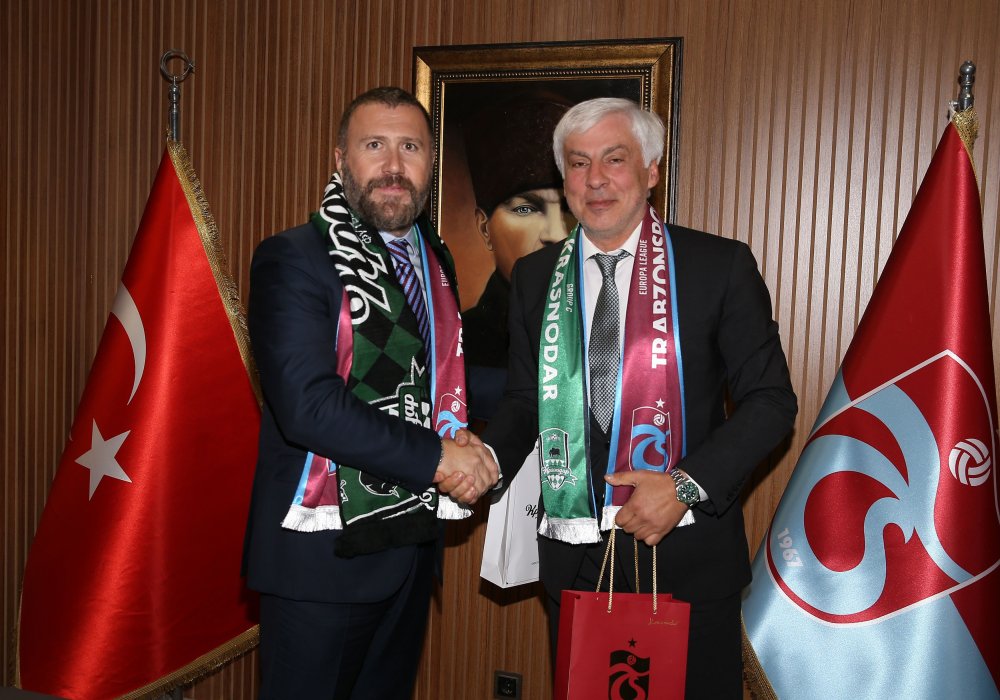 Trabzonspor'dan Krasnodar'a jest