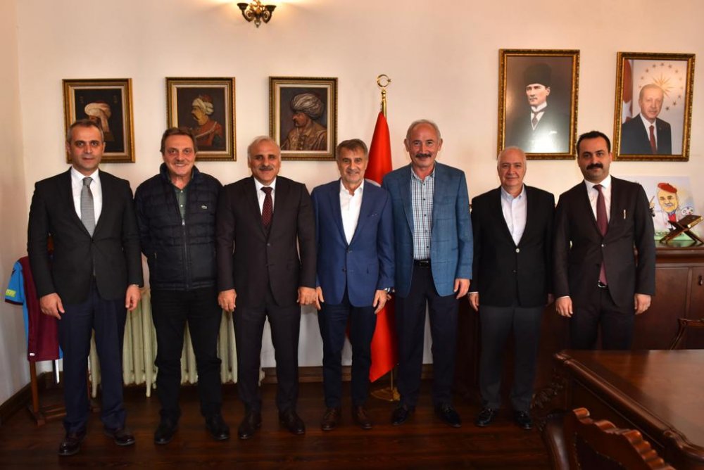 Şenol Güneş'ten Başkan Zorluoğlu'na ziyaret