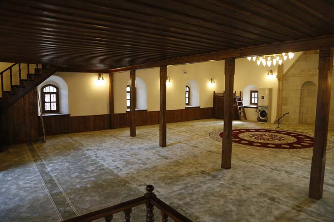 Asırlık caminin restorasyonu tamamlandı