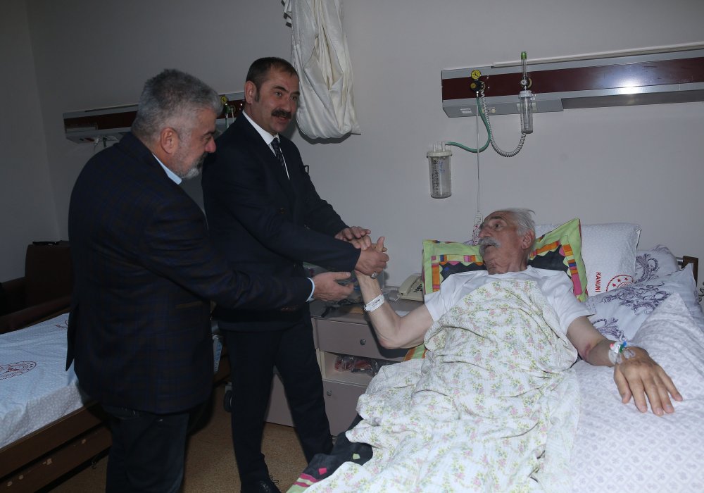 Trabzonspor'dan eski başkan Ataman'a ziyaret