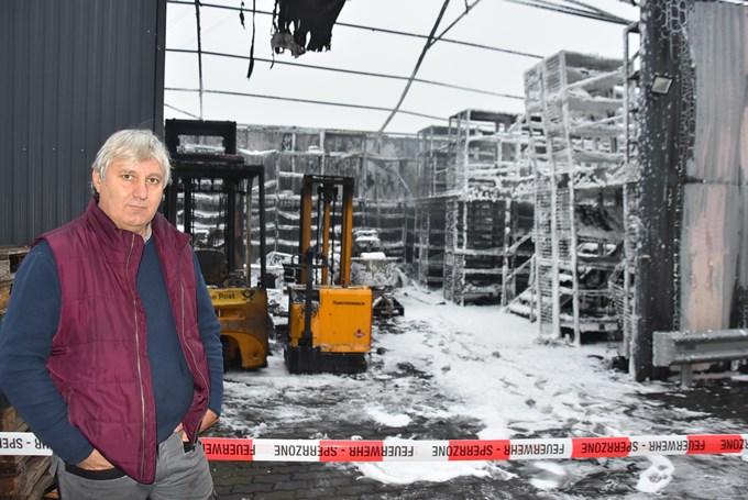 Trabzonlu Gurbetçinin firmasının deposu kundaklandı
