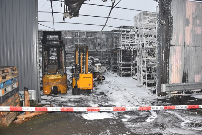 Trabzonlu Gurbetçinin firmasının deposu kundaklandı