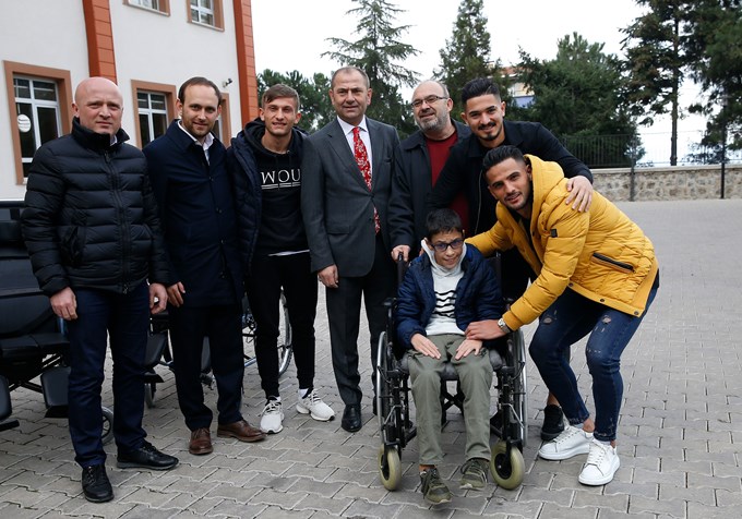 Trabzonspor'dan anlamlı destek