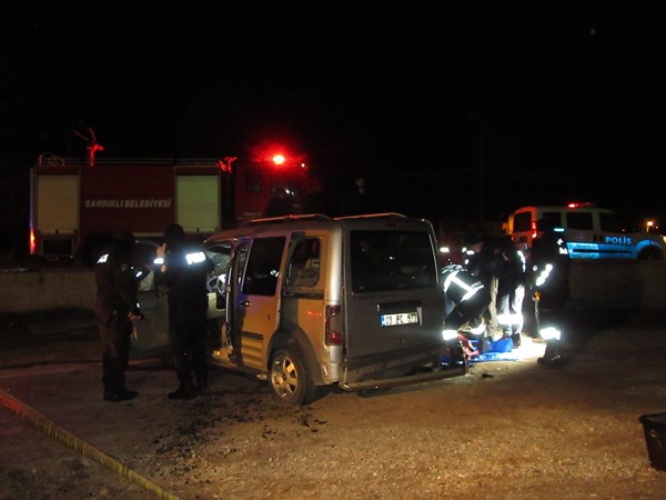 Afyonkarahisar’da trafik kazası