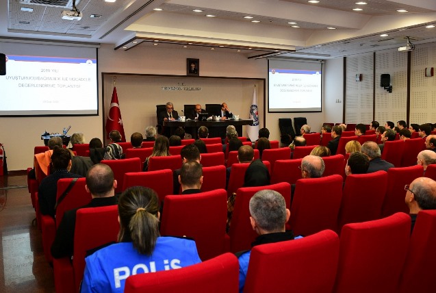 Trabzon'da Uyuşturucu ile mücadele toplantısında önemli karar